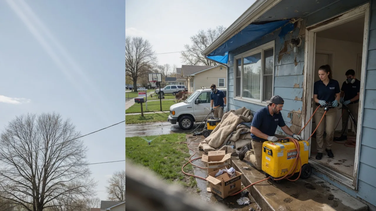 Basement Flood Cleanup in Sawyer, KS near me